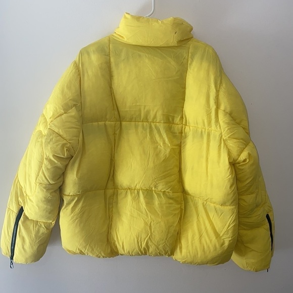 Baum Und Pferdgarten Brooks Yellow Chic Puffer Jacket Coat - Picture 11 of 16